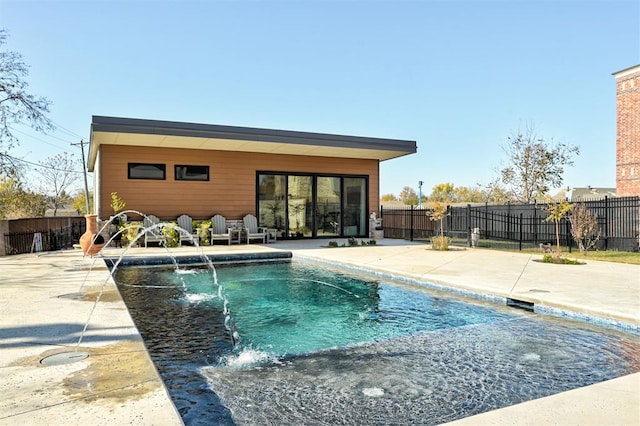 571 S Fretz Ave, Edmond, OK 73003 - view of pool with a patio area
