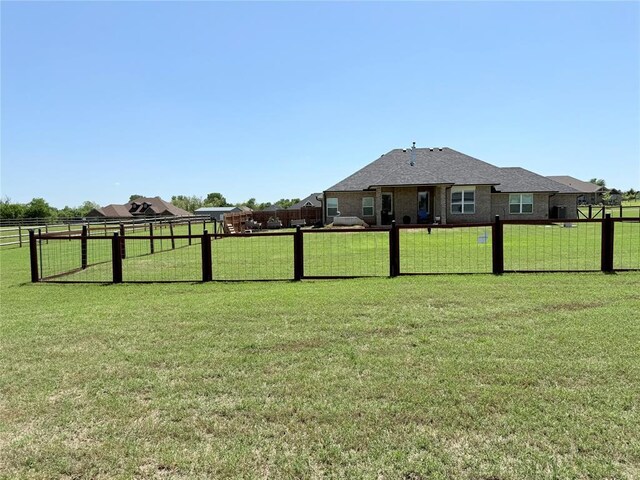 2320 Dixie Dr, Blanchard, OK 73010 - view of yard