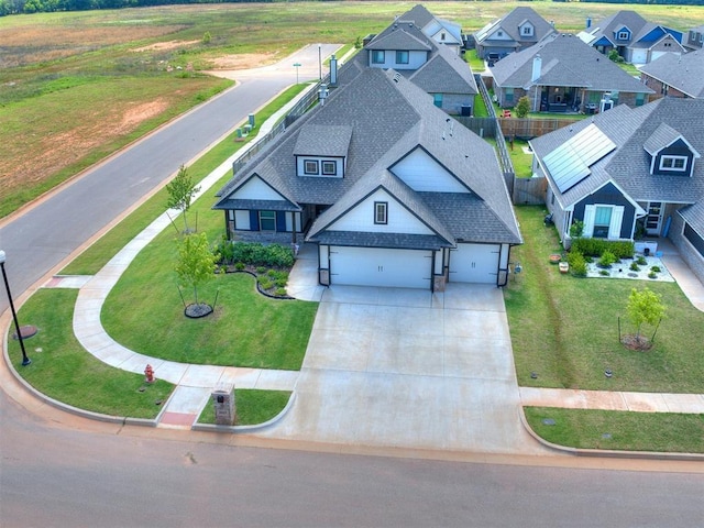 3317 Open Prairie Trl, Yukon, OK 73099 - aerial perspective of suburban area