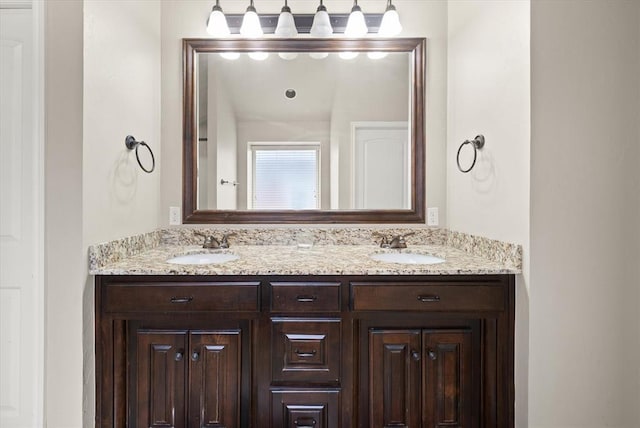 3401 First Capitol Cir, Guthrie, OK 73044 - bathroom featuring double vanity