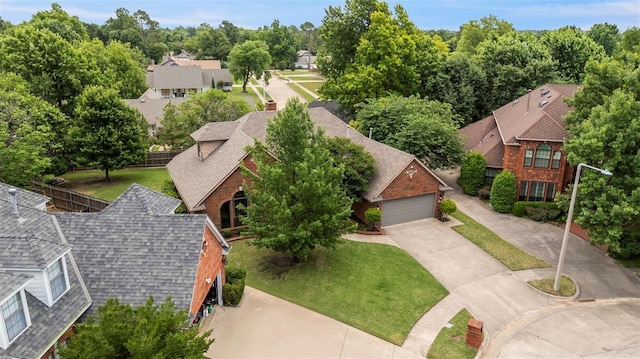 4001 Innsbrook Ct, Norman, OK 73072 - aerial view of residential area