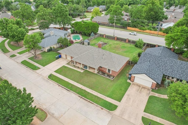 4211 Blue Sage Rd, Norman, OK 73072 - aerial view of residential area