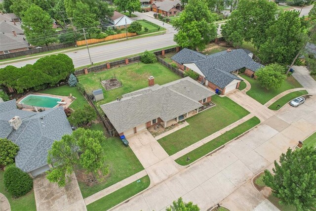 4211 Blue Sage Rd, Norman, OK 73072 - bird's eye view