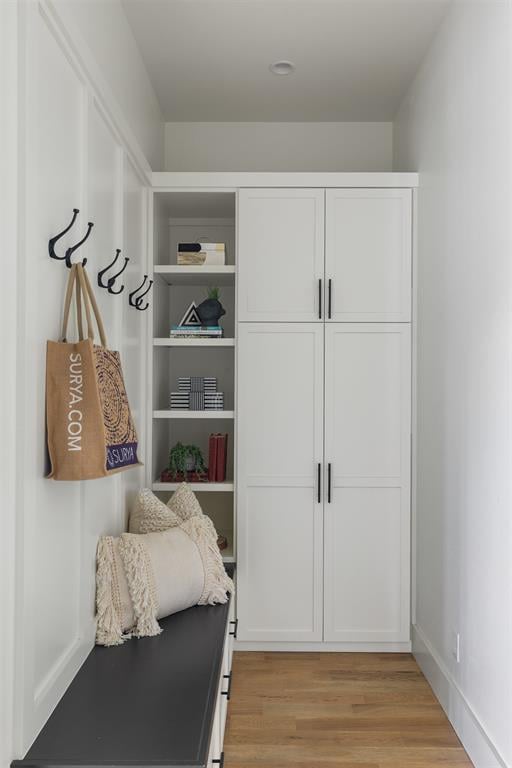 1801 Runway Blvd, Oklahoma City, OK 73108 - mudroom featuring light wood finished floors