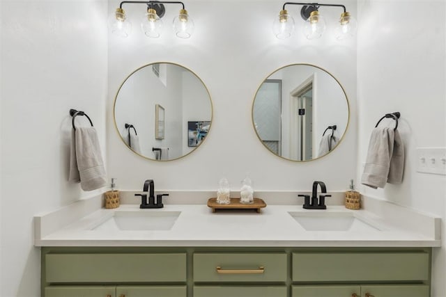 2800 NW 43rd St, Oklahoma City, OK 73112 - bathroom with double vanity