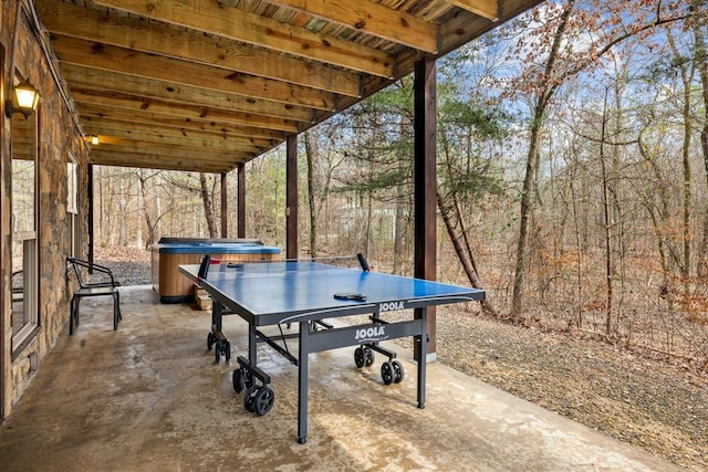 184 Almond Ln, Hochatown, OK 74728 - view of patio / terrace