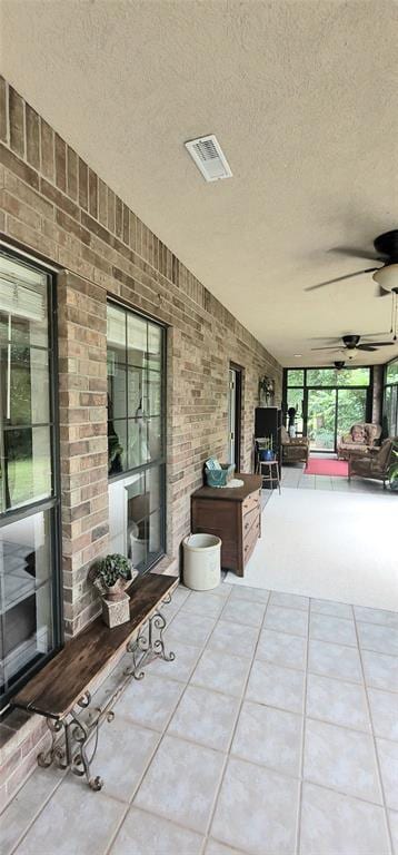 319 W Cedar Ln, Minco, OK 73059 - view of patio with ceiling fan