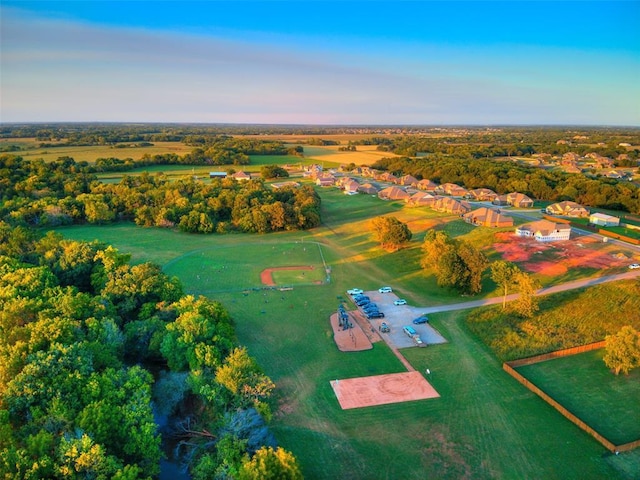 13640 Ridge View Ln, Edmond, OK 73025 - bird's eye view