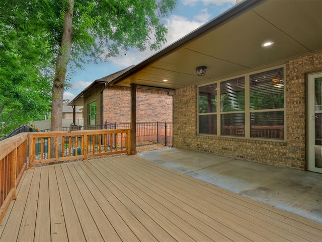 2120 Turtle Creek Dr, Norman, OK 73071 - view of deck