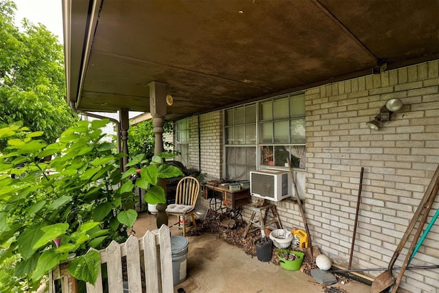 407 S Norman Ave, Moore, OK 73160 - view of patio / terrace featuring cooling unit