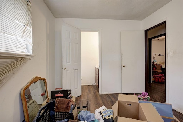 407 S Norman Ave, Moore, OK 73160 - bedroom with wood finished floors