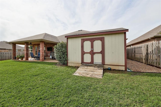 405 Bright Angel Trl, Edmond, OK 73003 - view of shed