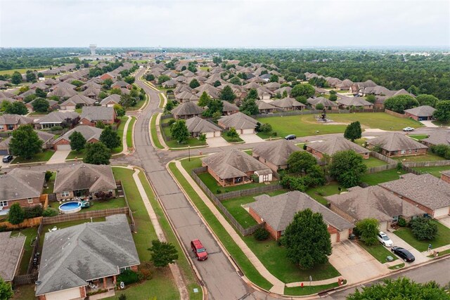 405 Bright Angel Trl, Edmond, OK 73003 - aerial view of residential area