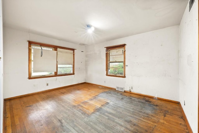 5321 S Douglas Ave, Oklahoma City, OK 73109 - empty room featuring hardwood / wood-style flooring and baseboards
