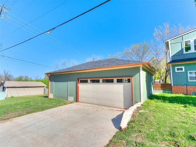 801 N Ash St, Guthrie, OK 73044 - view of detached garage