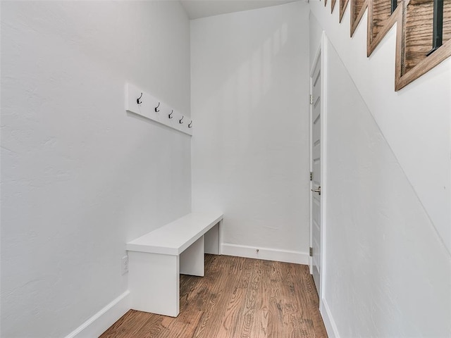 801 N Ash St, Guthrie, OK 73044 - mudroom with wood finished floors and baseboards