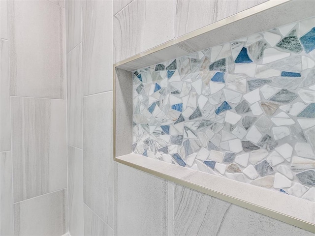 801 N Ash St, Guthrie, OK 73044 - bathroom view of backsplash