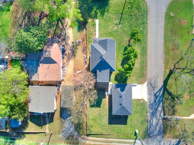 801 N Ash St, Guthrie, OK 73044 - bird's eye view