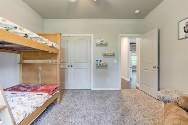 3366 Antler Vly, Guthrie, OK 73044 - carpeted bedroom featuring a closet and baseboards