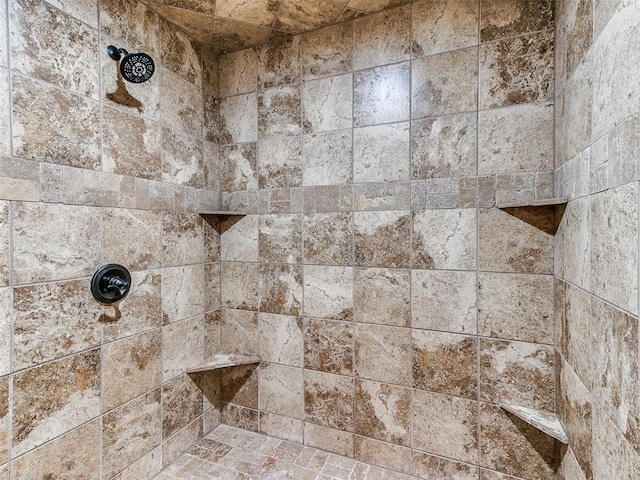 613 S Avery St, Moore, OK 73160 - bathroom view of a tile shower