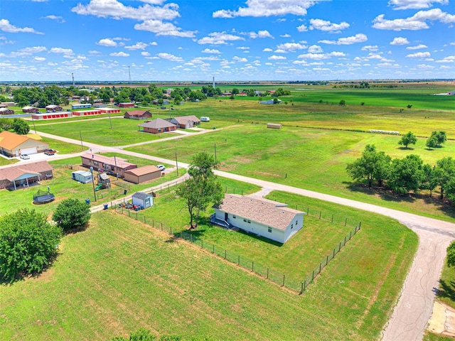 621 W 2nd St, Calumet, OK 73014 - aerial view of sparsely populated area