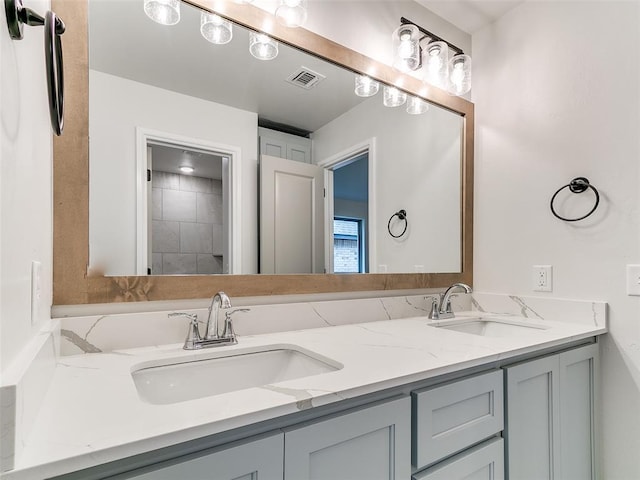 14613 Brantwood Cir, Oklahoma City, OK 73142 - bathroom with double vanity