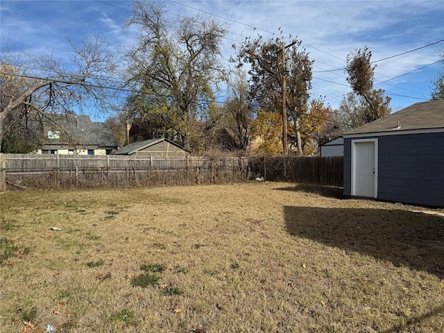 3117 NW 23rd St, Oklahoma City, OK 73107 - view of yard with an outdoor structure