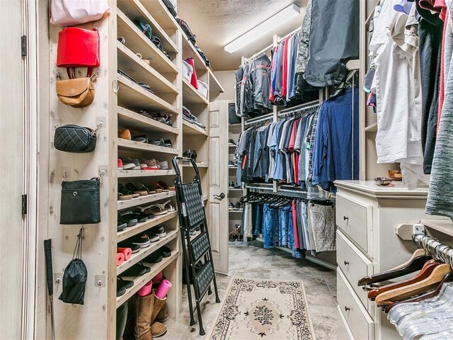 2708 SE 39th St, Moore, OK 73160 - walk in closet with stone finish floors