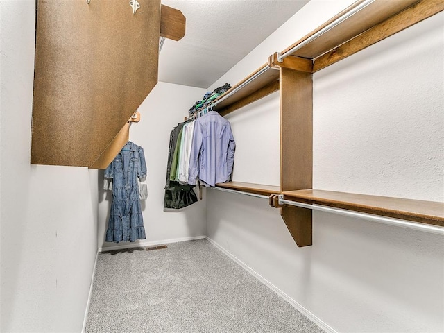 16716 Valley Crst, Edmond, OK 73012 - walk in closet with carpet floors