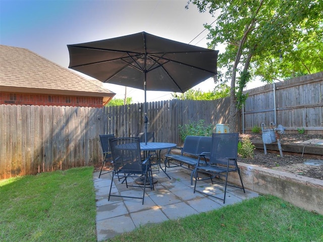 16716 Valley Crst, Edmond, OK 73012 - view of patio