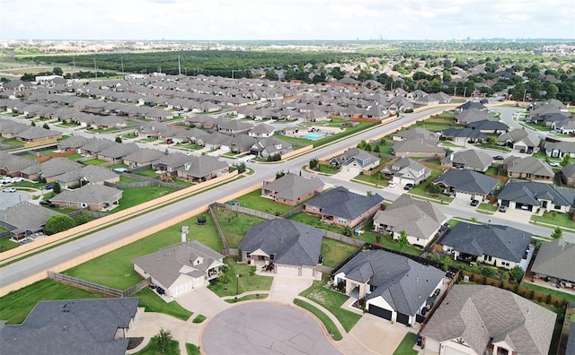 4304 NW 154th Pl, Edmond, OK 73013 - aerial view of property and surrounding area with nearby suburban area