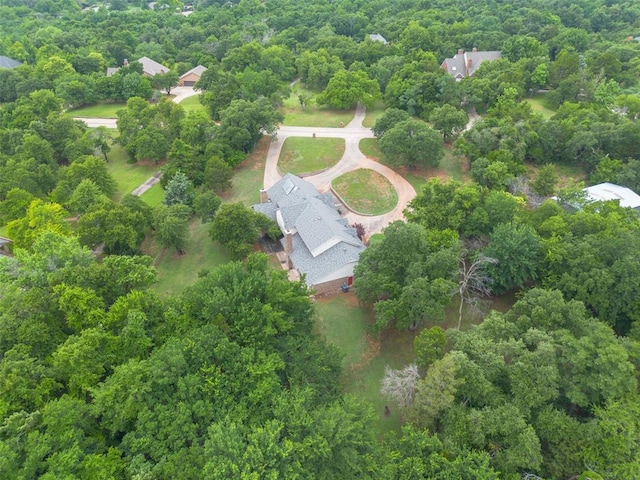 2108 Woodhill Rd, Edmond, OK 73025 - aerial view of property and surrounding area