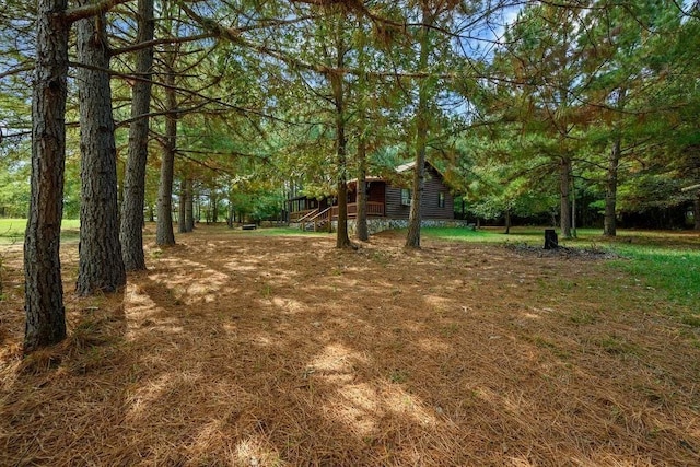 657 Canoe Rd, Broken Bow, OK 74728 - view of yard