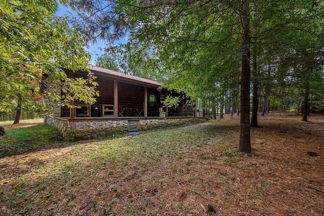 657 Canoe Rd, Broken Bow, OK 74728 - view of yard