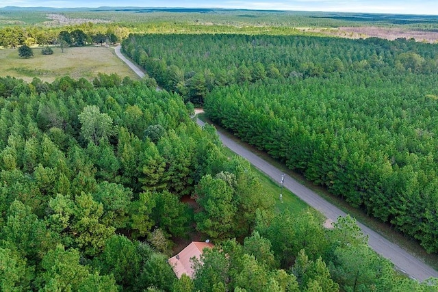 657 Canoe Rd, Broken Bow, OK 74728 - view of property location featuring a heavily wooded area