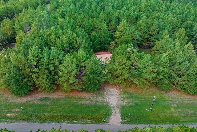 657 Canoe Rd, Broken Bow, OK 74728 - aerial view of property's location featuring a heavily wooded area