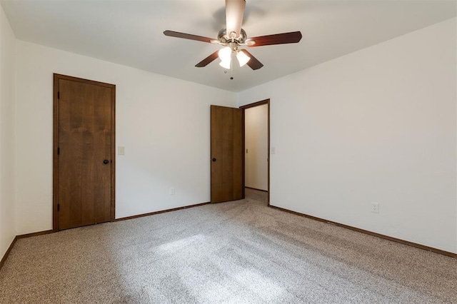 2613 NW 159th St, Edmond, OK 73013 - spare room with baseboards and a ceiling fan
