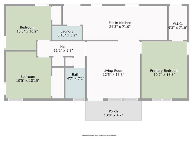 2119 Pearson Dr, Midwest City, OK 73110 - view of property floor plan