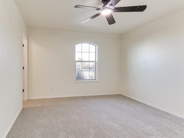26603 Main St, Blanchard, OK 73010 - carpeted spare room with a ceiling fan and baseboards