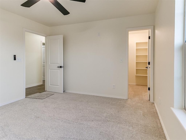 26603 Main St, Blanchard, OK 73010 - carpeted spare room featuring a ceiling fan and baseboards