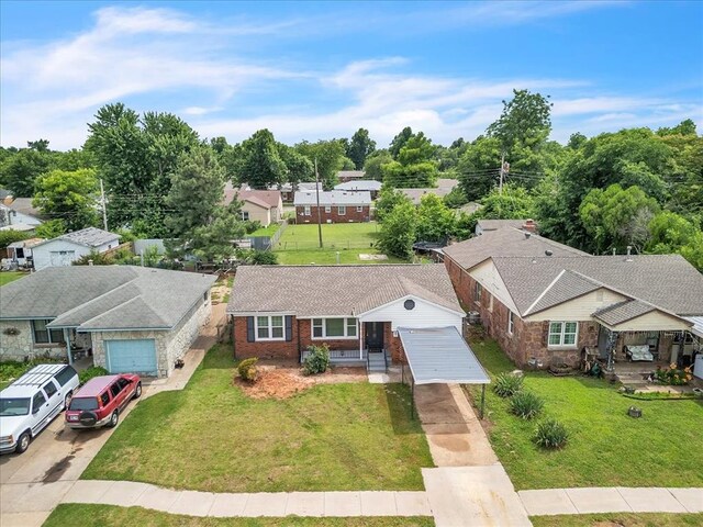 724 SW 48th St, Oklahoma City, OK 73109 - aerial view of residential area