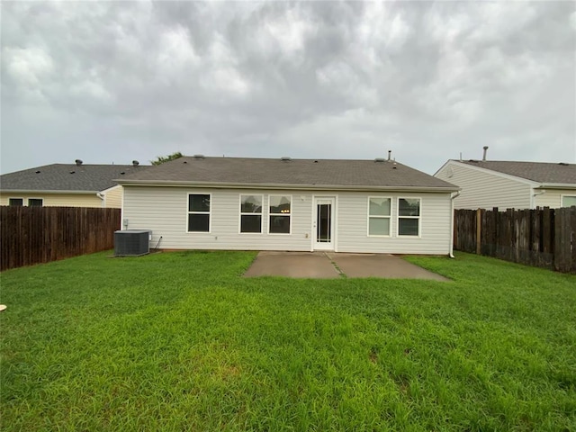 1817 NW 146th St, Edmond, OK 73013 - rear view of house with a patio area and cooling unit