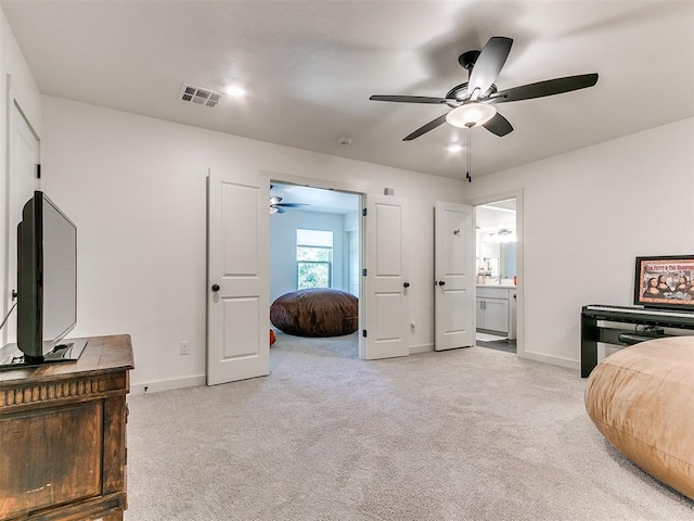 13001 Broken Arrow, Arcadia, OK 73007 - bedroom with light carpet and baseboards