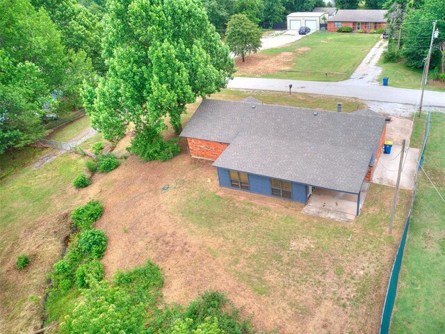 16687 SE 16th St, Choctaw, OK 73020 - aerial view of property and surrounding area