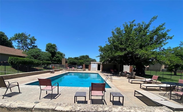 12217 Cork Rd, Oklahoma City, OK 73162 - community pool featuring a patio area