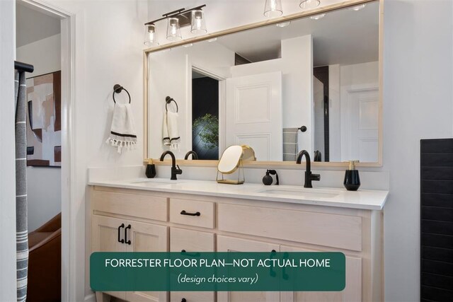 3001 Red Cedar Way, Norman, OK 73069 - full bath featuring double vanity