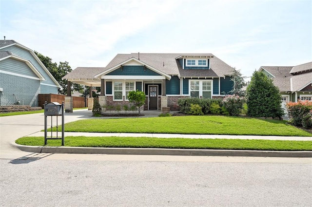 1508 Station St, Edmond, OK 73034 - craftsman inspired home with driveway