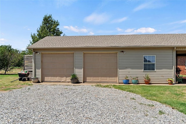 16350 SW 15th St, Yukon, OK 73099 - view of detached garage