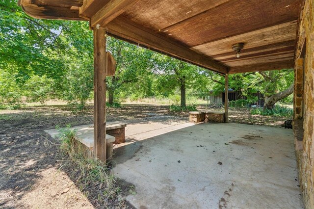 1317 S 58th St, Duncan, OK 73534 - view of patio