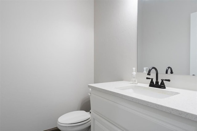 971 County St Unit 2983, Blanchard, OK 73010 - half bathroom with vanity and toilet